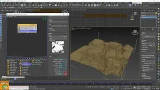Corso 3ds max Tyflow Terrain: 023 Terrain Noise