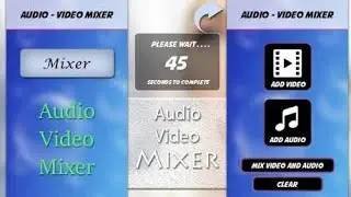 How to combine video and audio