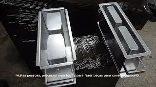 Forma para fazer bloco de cimento, estrutural e bloco de  vedação
