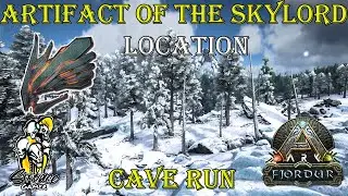 Ark Fjordur Artifact Of The Skylord Location | Cave Run | Ark Survival Evolved | SFG | Tamil |