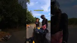 Немного позитива от маленького подписчика ☺️🍉 #мотомалышка #bikergirl #мото золотая Yamaha R6 🔥