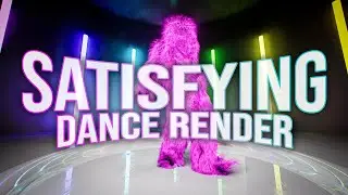 Satisfying Render - Hairy Dance Man