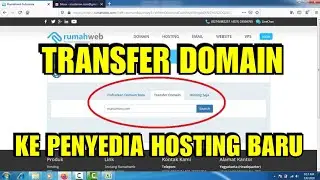 Cara Transfer Domain di Rumahweb