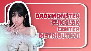 BABYMONSTER - CLIK CLAK - CENTER DISTRIBUTION