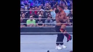 GABLE STEVENSON SUPLEX CHAD GABLE DURING WRESTLEMANIA 