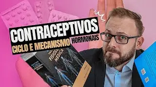 CONTRACEPTIVOS ORAIS - Mecanismo e ciclo menstrual  | Aula de Farmacologia | Farmacologia Fácil