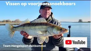 Vissen op voorjaarssnoekbaars!