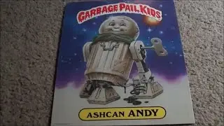 Garbage Pail Kids Collection - Part 5 - GPK School Folder Roy Bot and Ashcan Andy