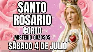 EL SANTO ROSARIO CORTO DE HOY  – 🌹 MISTERIOS GOZOSOS 🌹 ORACIÓN A LA VIRGEN MARÍA