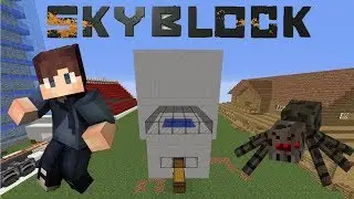 ÖRÜMCEK FARMI YAPALIM -  Minecraft SkyBlock 3.Sezon (Presiz Server Brovercraft) #20
