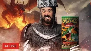 I AM THE DRAGON KING.. Opening Dragons Exalted Pokemon Cards - Poke Vault Live