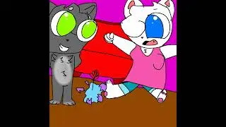 Talking Tom would and brio brutal union to tom ( Angela and Tom the 💢🌷 - talking tom #shorts