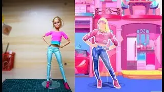 Just Dance 2017 Chiwawa REAL Barbie version stop motion