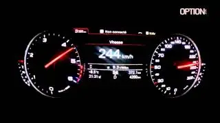 260 km h en Audi A6 Avant BiTDI Option Auto)