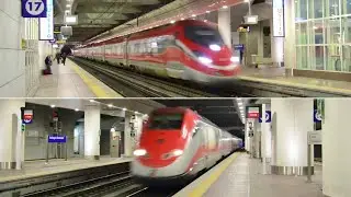 Due Frecce in transito a Bologna Centrale AV