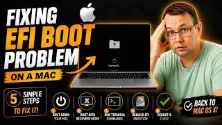 Fixing EFI boot problem on a Mac