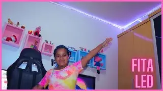 COLOQUEI LED NO MEU QUARTO !! COMO SERÁ QUE FICOU?