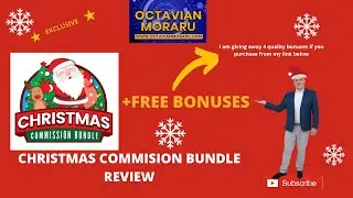 CHRISTMAS COMMISSION BUNDLE 2021 REVIEW👌 AND AWESOME FREE CUSTOM BONUSES ON  LINK BELOW👇