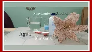 How to make homemade fabric starch/easy and simple