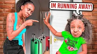 ANGRY girl RUNS AWAY FROM HOME TO AVOID DOING CHORES| KOTA CAKE😳
