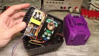 Powerful charger for power tools
