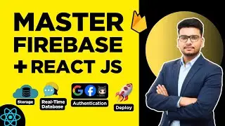 Master React JS + Firebase Full Course in One Video 🚀 | Build & Deploy Complete App (2025)