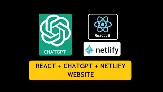Create React.js + CHATGPT + Netlify app
