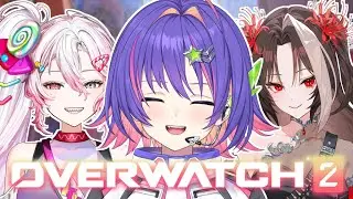 【OVERWATCH 2】BEST SUPPORTS & BEST TANKS W/ @Hysteria_EVE @Elyza_EVE  !!【#VSPOEN #RikoSolari】