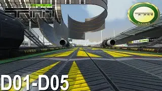 D01-D05 Blue, All Author Medals | TrackMania Nations Forever