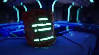 Sci Fi Space Corridor / Unreal Engine / Portfolio Scene