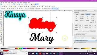 How to: Create shadow for your font in inkscape