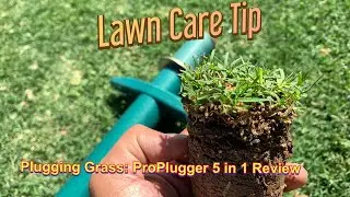 In-Depth Review of The ProPlugger 5 in 1  #proplugger #review #lawncare #tips #howto #diy