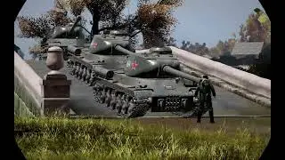 Heroes & Generals Brave German Soldier vs Tanks in Deeznut Square during Battle of Berlin in 1945