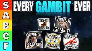 *FIRST EVER* Complete Ranking of ALL 619 Chess Gambits