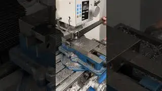 This is how you cut a radius on a mill!
