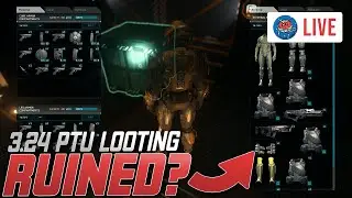 Star Citizen 3.24 PTU Looting & Item Management Gameplay/Testing
