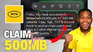 Claim Free 500MB+ Internet Data from MTN