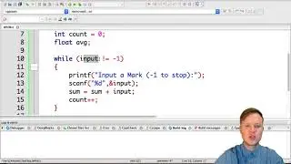 17. C Programming - While Sentinel Controlled Loop Structure