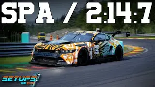 free Setup - Ford MUSTANG GT3 SPA 2:14:7 - Niklas Houben - Assetto Corsa Competizione