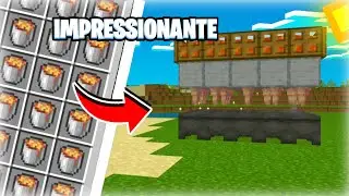 MINECRAFT 1.20 - FARM DE LAVA AUTOMÁTICA FÁCIL E RÁPIDO!