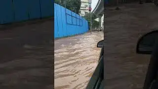 Rain in Bangalore, I was worried, thankfully water didn’t go inside silencer 