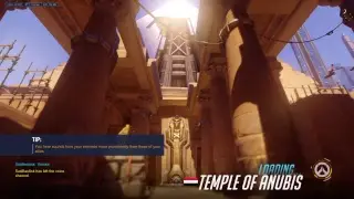 Senpai Death playing [Overwatch ] arcade shinanigans with the bro