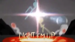 Light 'Em Up - AMV Stickman (SMV) (Mega Mashup) (Super Mix)