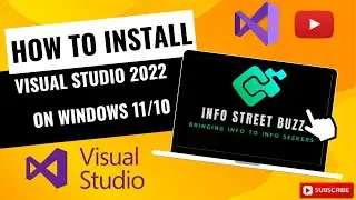 How to install Visual Studio 2022 on Windows 11 & 10 2024 Update | Visual Studio Kaise Install Kare