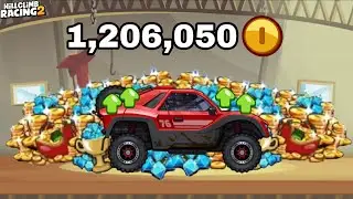 Spending 1.2 Million Coins on Raider + Public Event Rewards|Hill Climb Racing 2