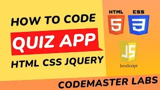 HTML CSS and jQuery Tutorial: Create a Quiz App from Scratch