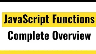 ✅ JavaScript Functions | How to Create JavaScript Functions | How to Call JavaScript Functions