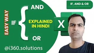 How to use IF, AND, OR functions in Excel | Explain in Hindi | Ved Prakash Mandad