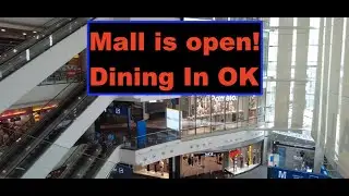 Bangkok Malls and Restaurants are Open!!  Sort of ...