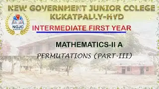 II-A PERMUTATIONS PART-III